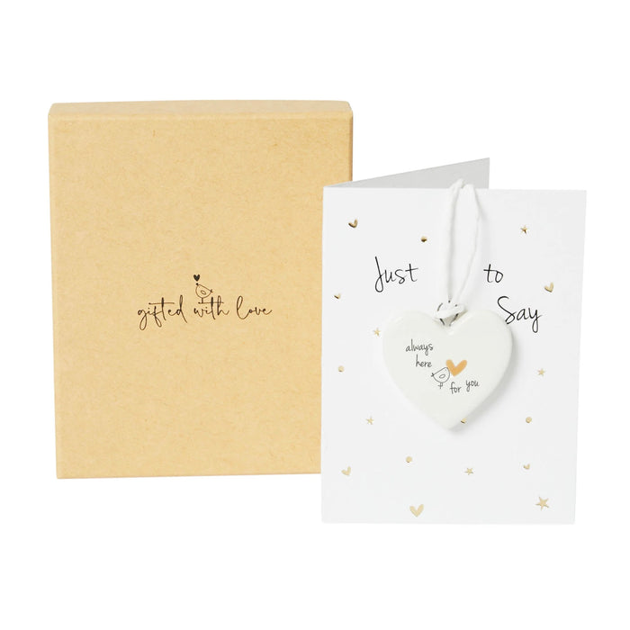 Belly Button Always Here For You Boxed Decoration