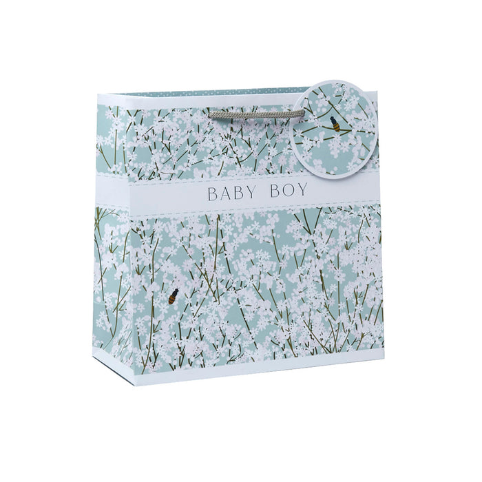 Belly Button Baby Boy Blue Medium Gift Bag