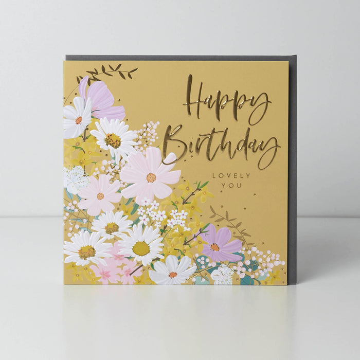 Belly Button Happy Birthday Lovely You Card