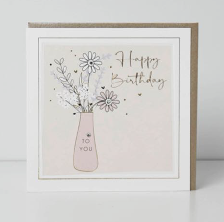 Belly Button 'Happy Birthday' Birthday Card