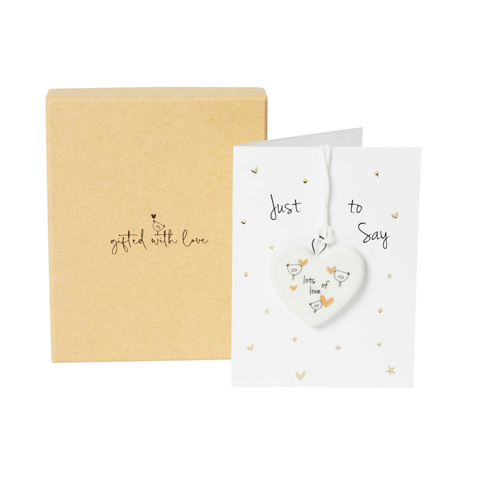 Belly Button Lots Of Love Boxed Decoration