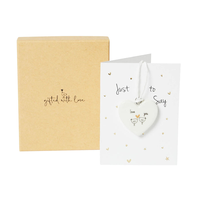 Belly Button Love You Boxed Decoration