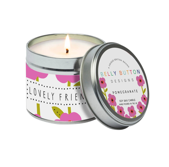 Belly Button Lovely Friend Wax Candle