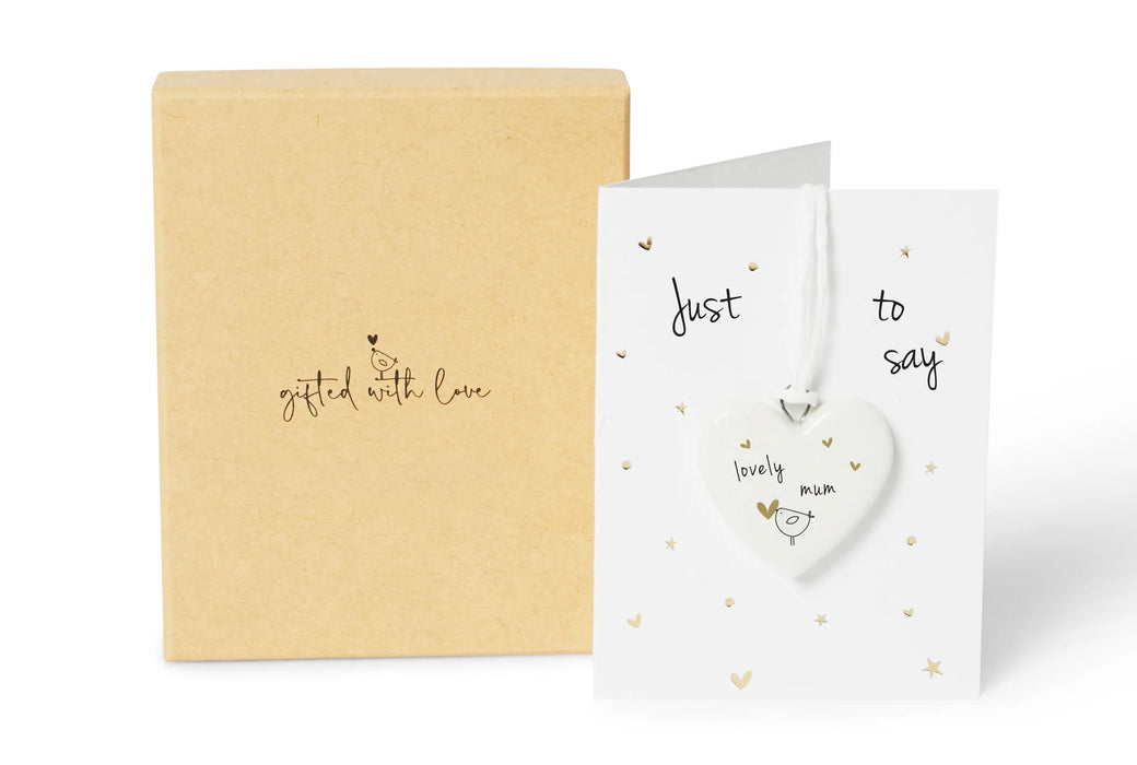 Belly Button Lovely Mum Boxed Decoration