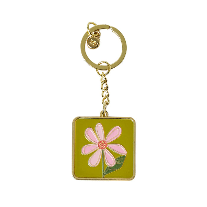 Belly Button Olive Keyring