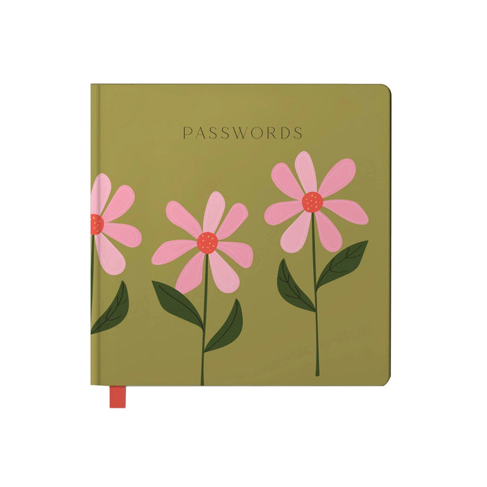 Belly Button Olive Password Book