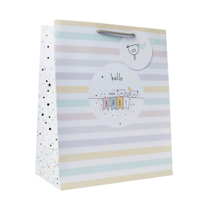 Belly Button Signature Baby Portrait Gift Bag