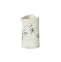 Belly Button Welsh Heart Vase Wildflowers Blodau Small Vase