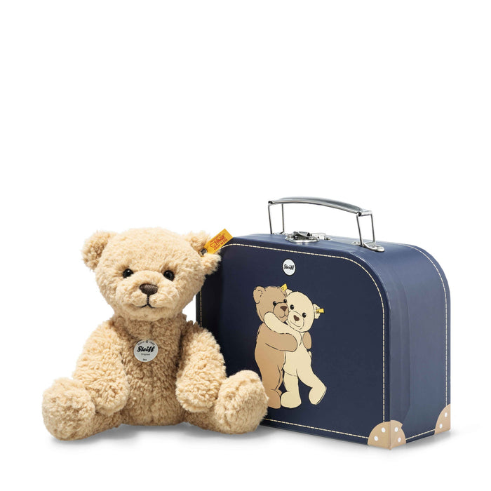 Steiff Ben Teddy Bear In Suitcase 21cm