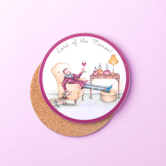 Berni Parker 'Lord Of The Manor' Coaster