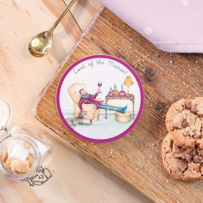 Berni Parker 'Lord Of The Manor' Coaster