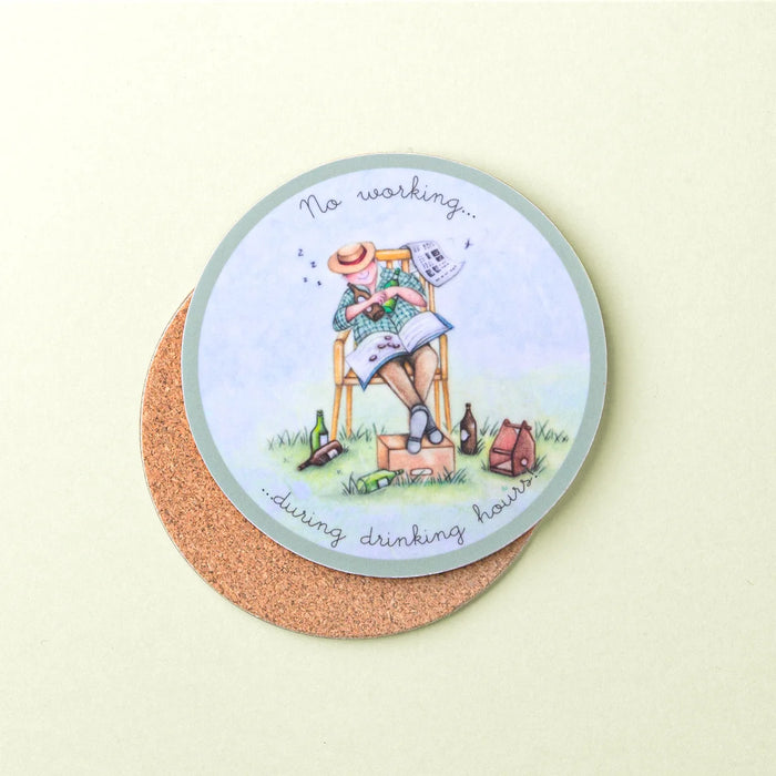 Berni Parker 'No Working' Coaster
