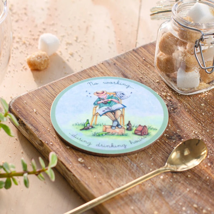 Berni Parker 'No Working' Coaster