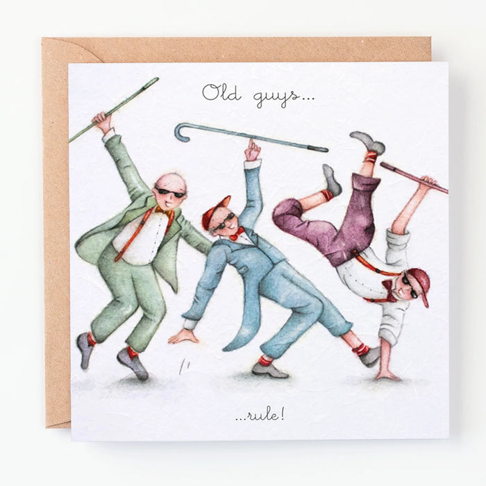 Berni Parker Old Guys Rule Card