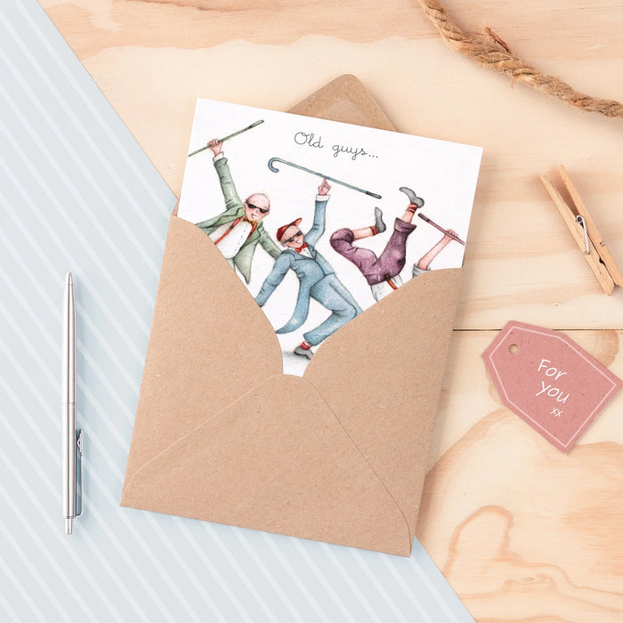 Berni Parker Old Guys Rule Card