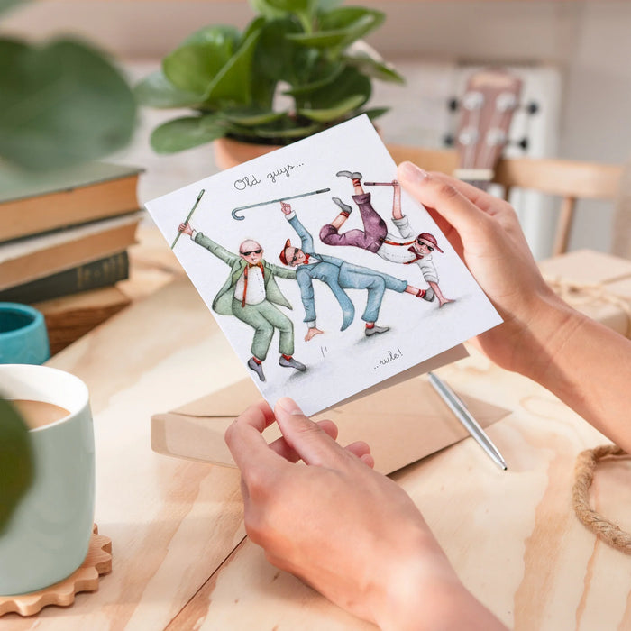 Berni Parker Old Guys Rule Card