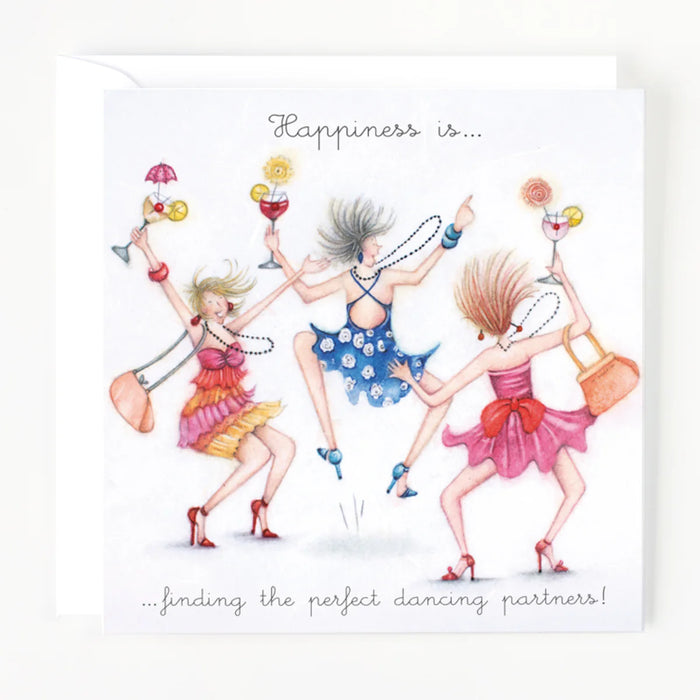 Berni Parker Perfect Dancing Partners Card