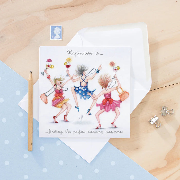 Berni Parker Perfect Dancing Partners Card