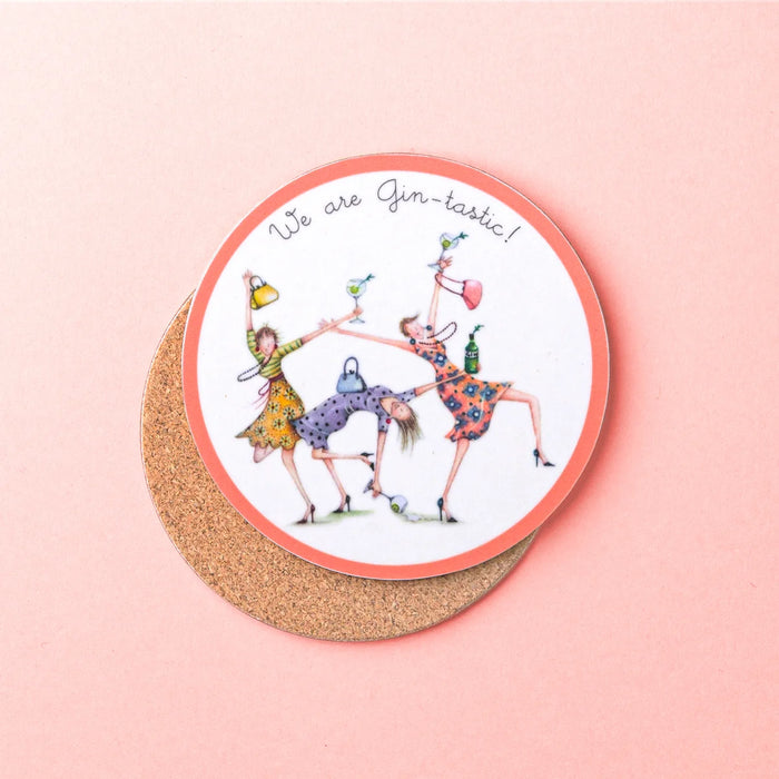 Berni Parker 'We Are Gin-Tastic' Coaster