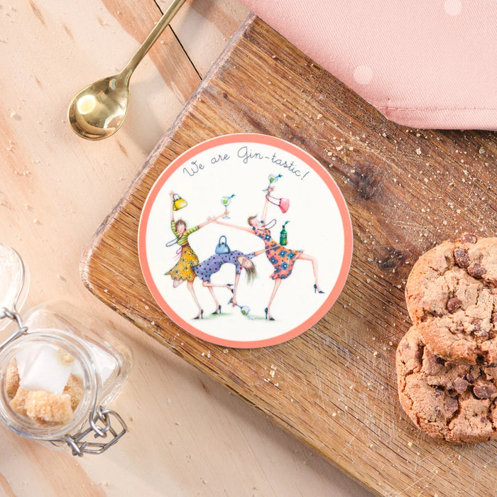Berni Parker 'We Are Gin-Tastic' Coaster