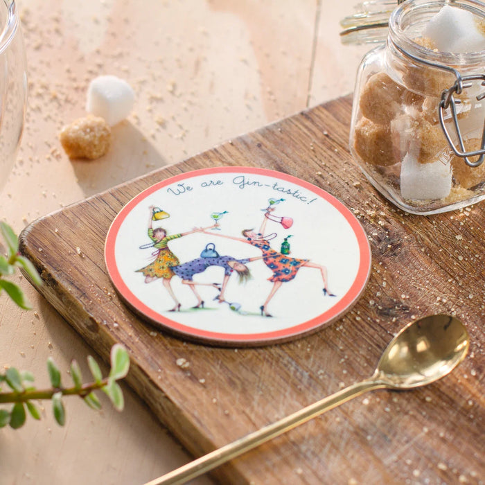 Berni Parker 'We Are Gin-Tastic' Coaster