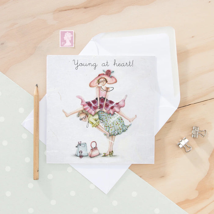 Berni Parker Young At Heart Card