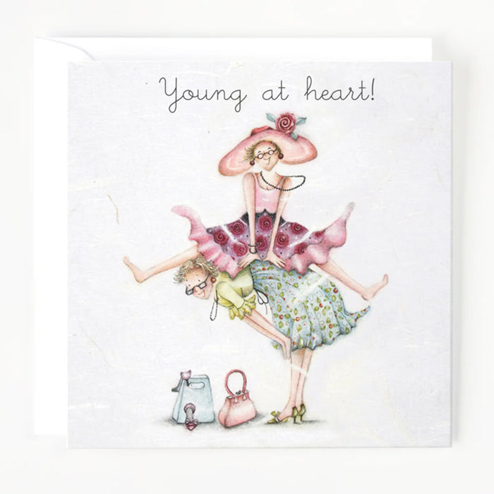 Berni Parker Young At Heart Card