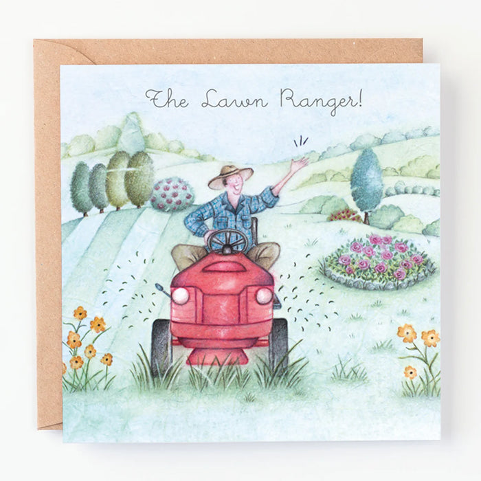 Berni Parker The Lawn Ranger Card