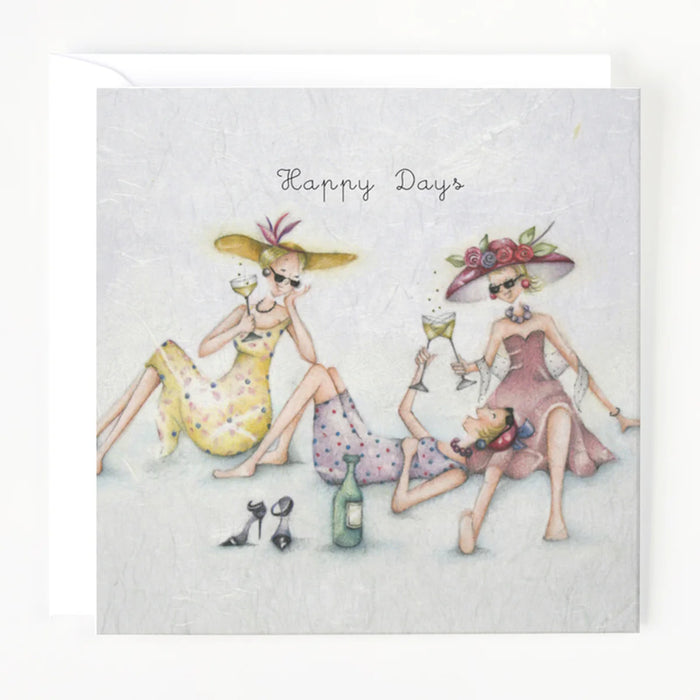 Berni Parker Happy Days Card