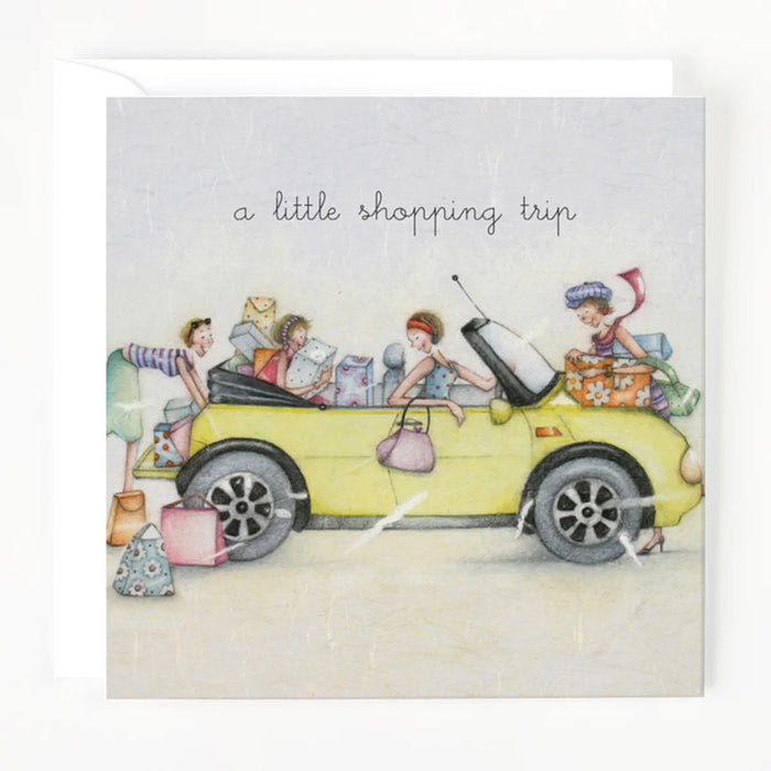 Berni Parker A Little Shopping Trip Card