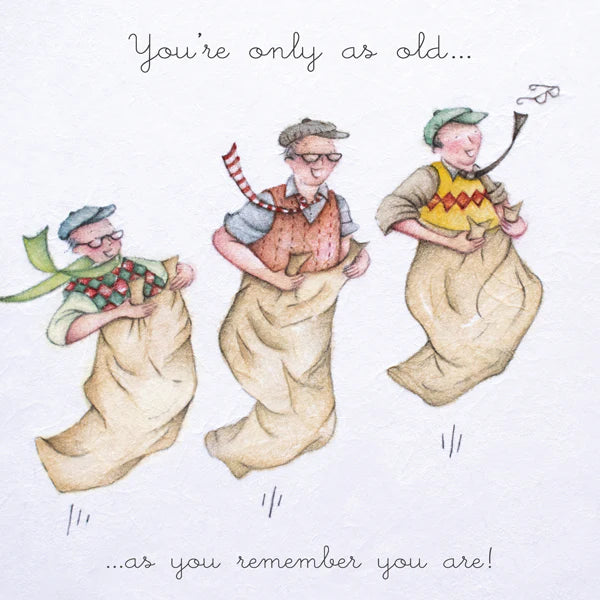 Berni Parker Only As Old Card