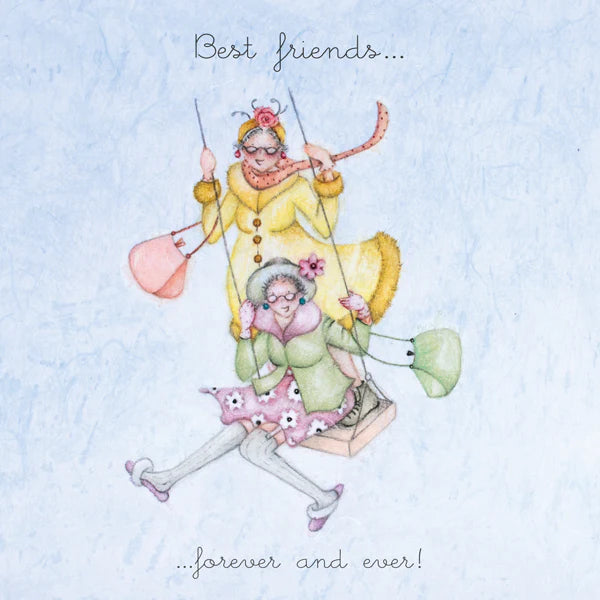 Berni Parker Best Friends Forever Card