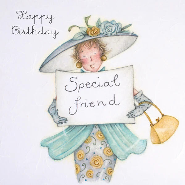 Berni Parker Happy Birthday Special Friend Card