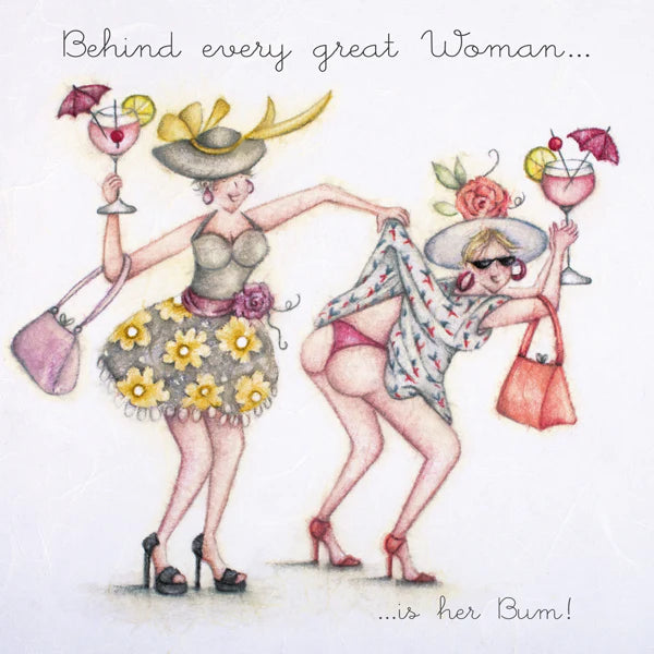 Berni Parker Behind Every Woman Card