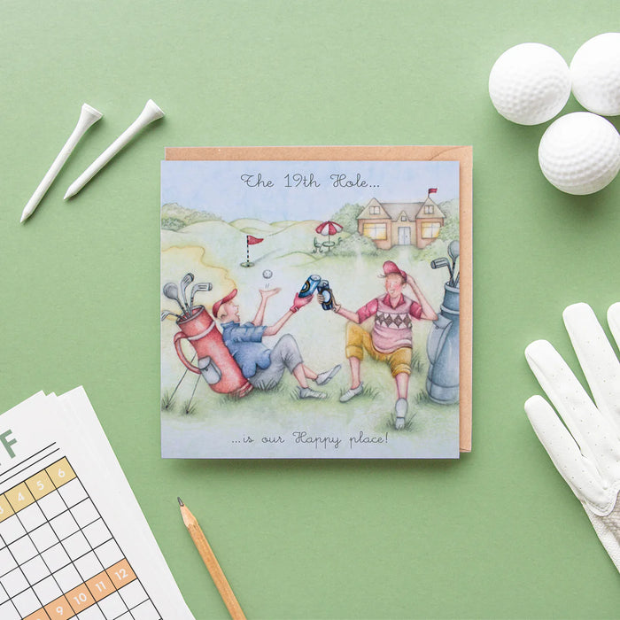 Berni Parker The 19th Hole Card