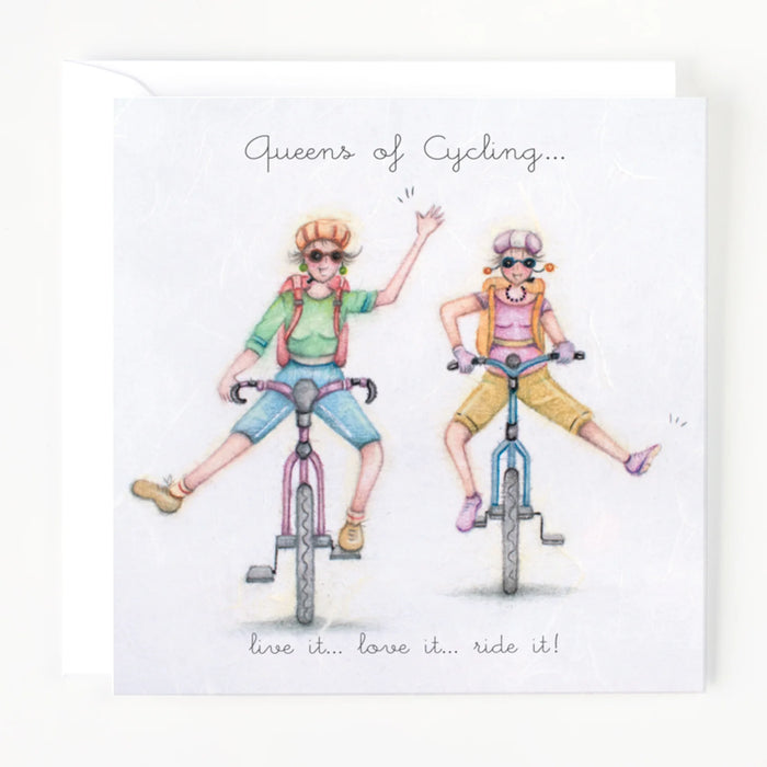 Berni Parker Queens Of Cycling Card