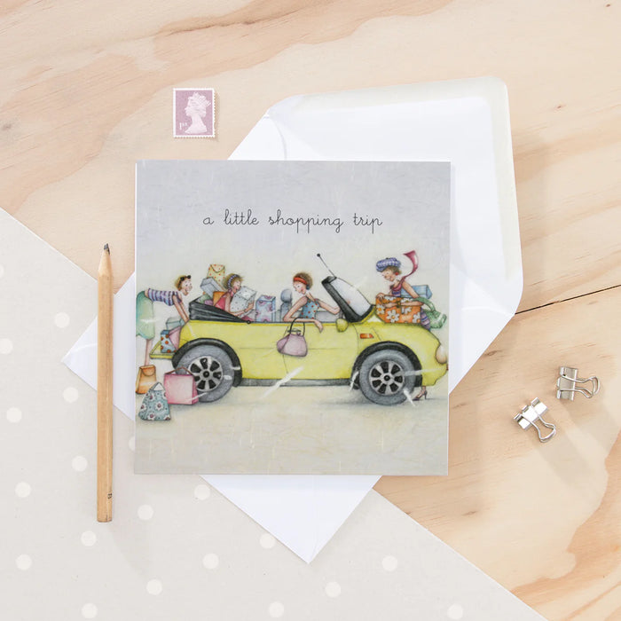 Berni Parker A Little Shopping Trip Card