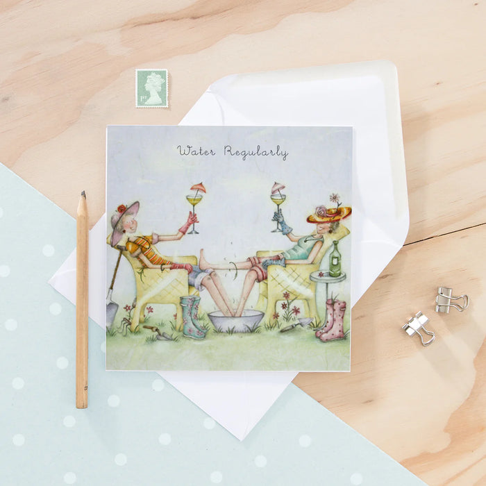 Berni Parker Water Regularly Card