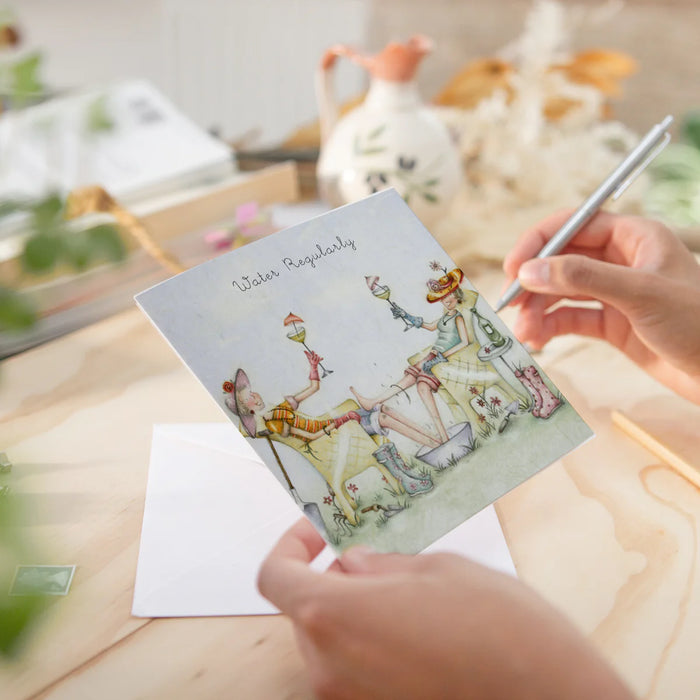 Berni Parker Water Regularly Card