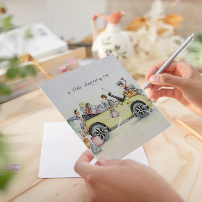 Berni Parker A Little Shopping Trip Card