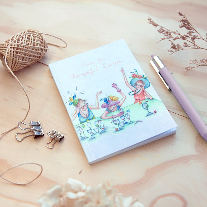 Berni Parker Notes For Forgetful Ladies A6 Notebook