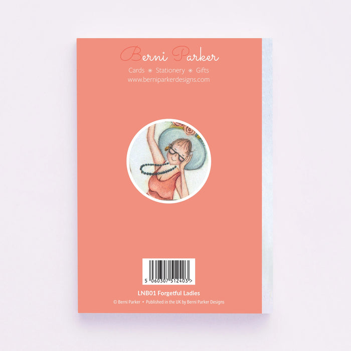 Berni Parker Notes For Forgetful Ladies A6 Notebook