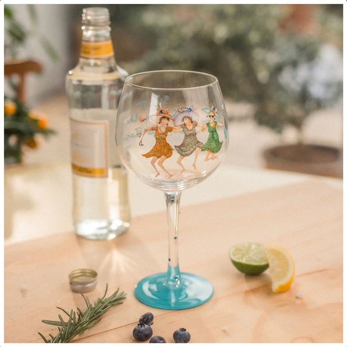 Berni Parker Gin Glass We Go Together