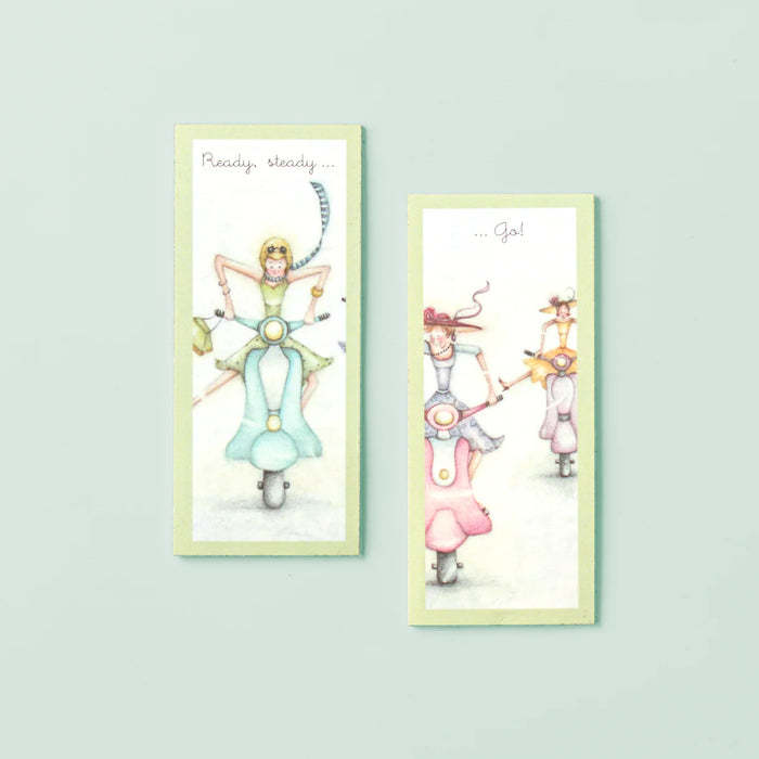 Berni Parker Ready Steady Go Magnetic Bookmark