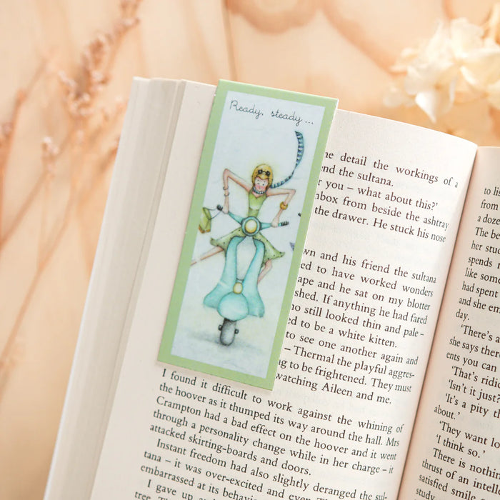 Berni Parker Ready Steady Go Magnetic Bookmark