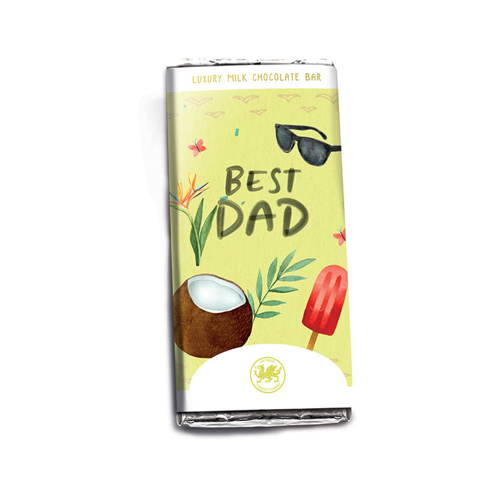 Best Dad Milk Chocolate Bar