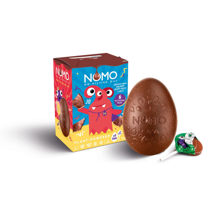 NOMO Little Monsters Creamy Rice Crispie Egg with Lolly and Activities