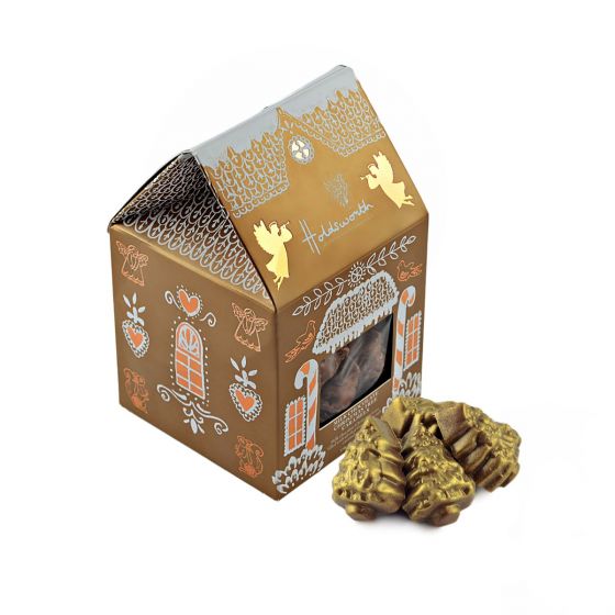 Holdsworth Milk Chocolate Gingerbread House With Christmas Caramel