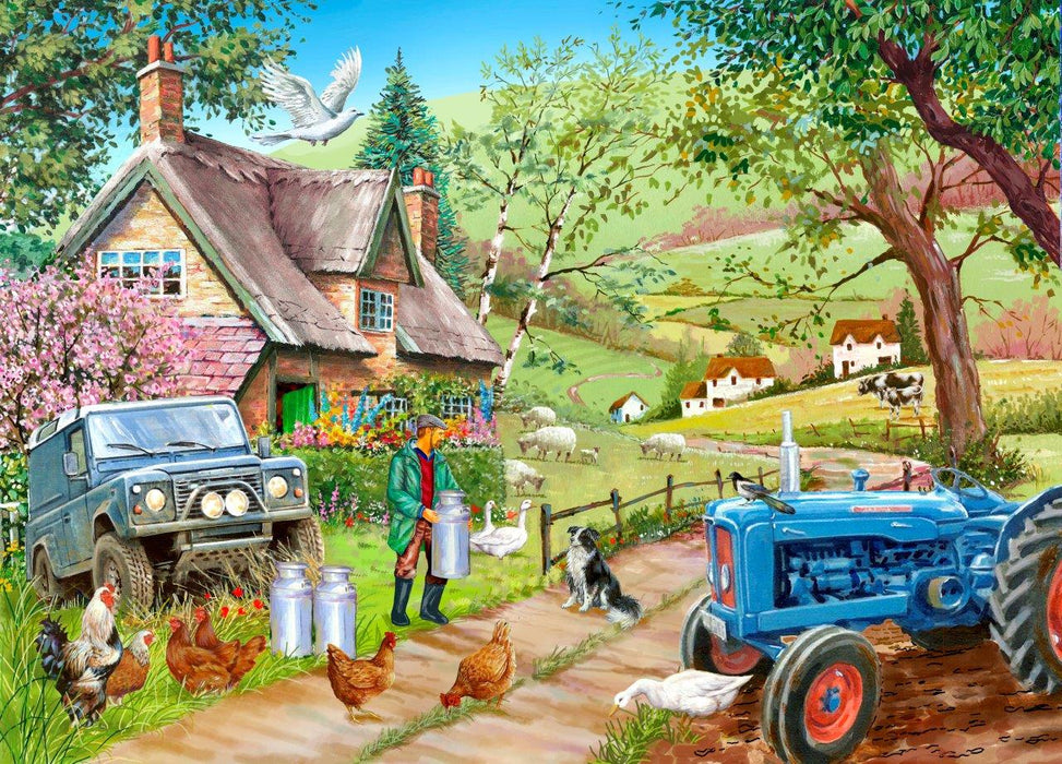 House Of Puzzles Farm Fresh 500 Piece Jigsaw Puzzle