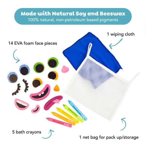 Bigjigs Bath Faces Bath Toy